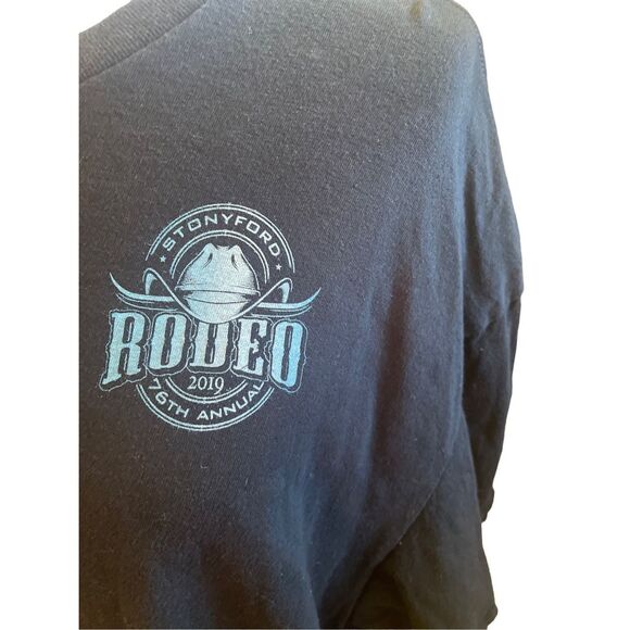Stonyford Rodeo 2019 76th Anniversary United We Stand Black 2XL-NWOT - Picture 4 of 7